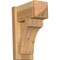 Ekena Millwork Legacy Arts & Crafts Rough Sawn Outlooker, Western Red Cedar, 8"W x 16"D x 20"H OUT08X16X20LEC03RWR - alternate 1